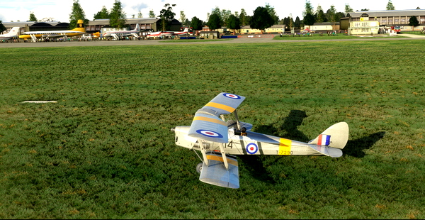 de Havilland DH-82 Tiger Moth G-ANNK - for Microsoft Flight Simulator