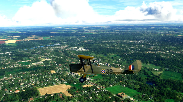 de Havilland DH-82 Tiger Moth N9503 (G-ANFP) - for Microsoft Flight Simulator