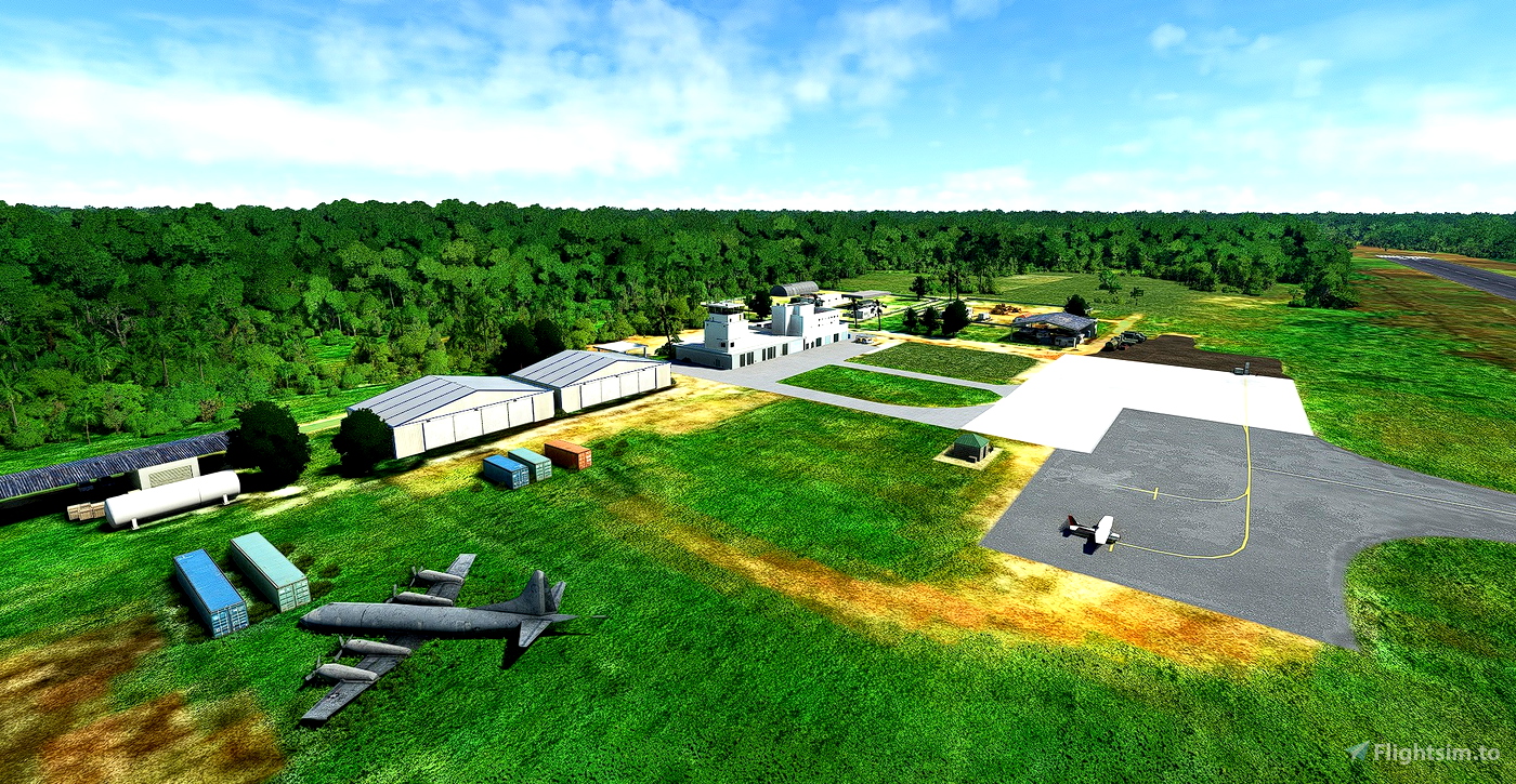 Democratic Republic of the Congo Jungle Airports (FZEA + ZS18) for