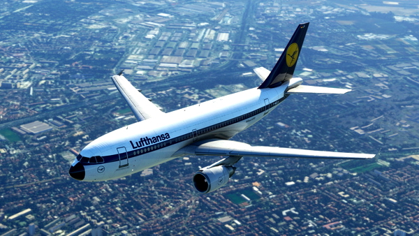 Demonstrator Swissair & Lufthansa F-WZLH - for Microsoft Flight Simulator
