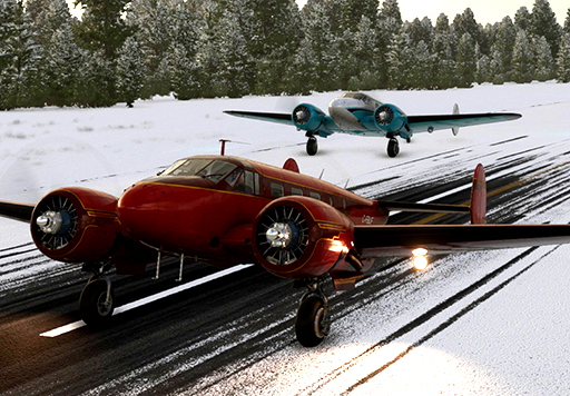 Denarq Twin Beech - for Microsoft Flight Simulator