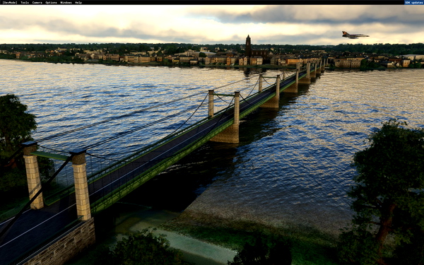 Department of Maine-et-Loire(49)- Bridges and viaducts on the Loire - for Microsoft Flight Simulator