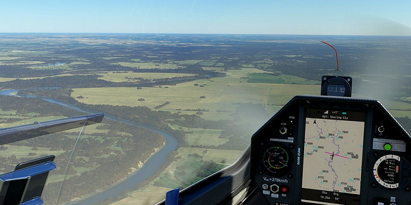 DG-1001E mod - for Microsoft Flight Simulator