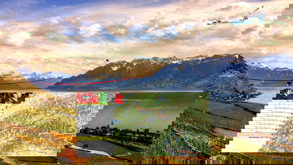 DG808 SCC Belp to Orio 292 - for Microsoft Flight Simulator