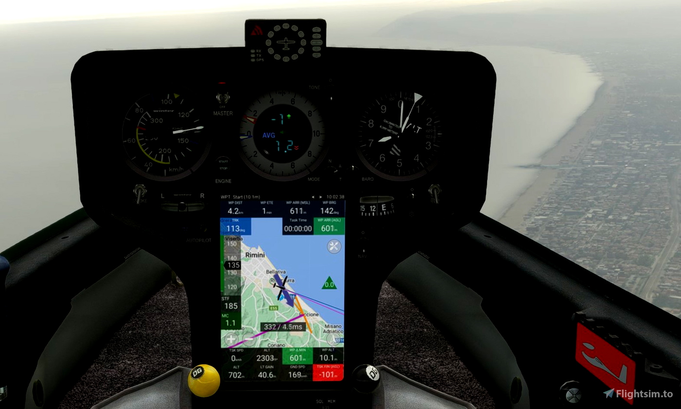 DG808S LXN Nav Replacement for Microsoft Flight Simulator MSFS