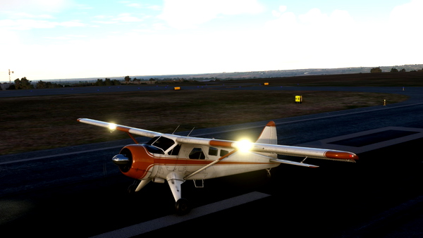DHC-2 Beaver - Orange - for Microsoft Flight Simulator