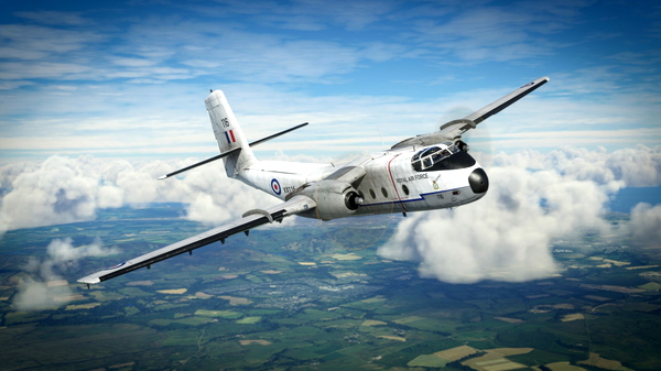 DHC-4 Caribou RAF White - for Microsoft Flight Simulator