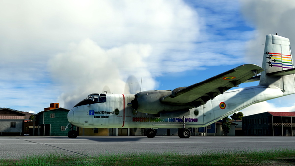 DHC-4 MSFS2020 Respectful and Friendly Group Livery - for Microsoft Flight Simulator