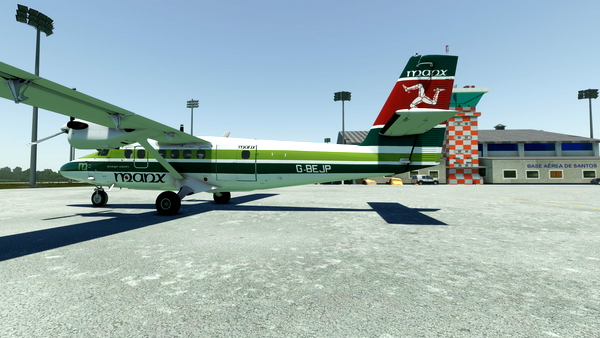DHC-6-300 Twin Otter Manx Airlines G-BEJP - for Microsoft Flight Simulator