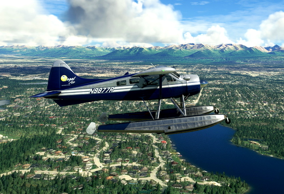 DHC2 Beaver Regal Air N9877R & N9878R - for Microsoft Flight Simulator