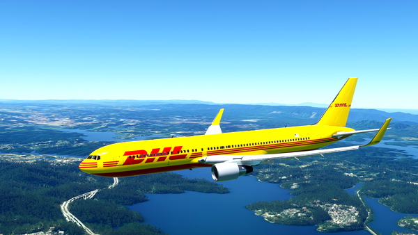 DHL N371CM - for Microsoft Flight Simulator