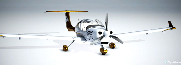 Diamond DA40NG - Gold Virtual Airlines 10 Years - for Microsoft Flight Simulator