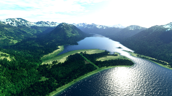 Dog Fish Bay Airfield (AK07) - for Microsoft Flight Simulator