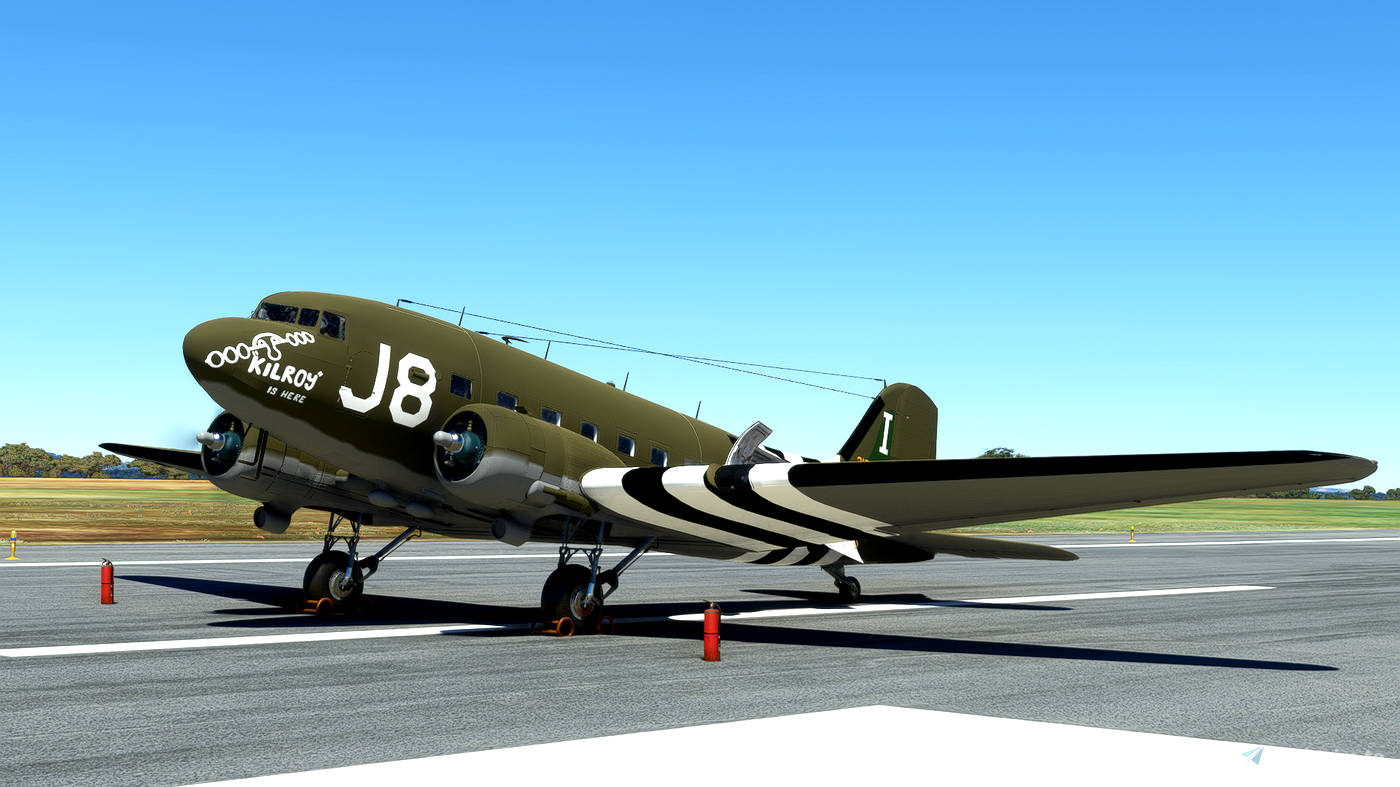 Douglas C-47 repaint of 