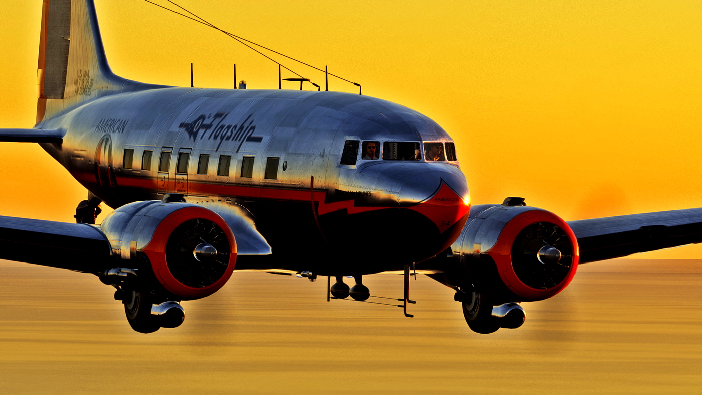 Douglas DC-3 - TWA DC-2 for Microsoft Flight Simulator