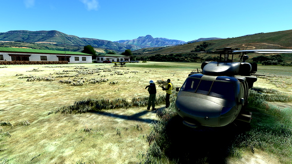 Dragon Peaks Airstrip (ZS11) - for Microsoft Flight Simulator