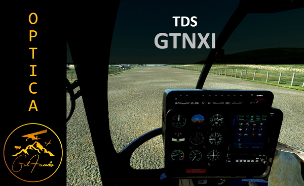 EA-7 Edgley Optica: GTNXI - for Microsoft Flight Simulator