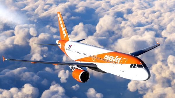 easyJet europe OE-IZD with OLD easyJet Cabin - Fenix A320 8K - for Microsoft Flight Simulator