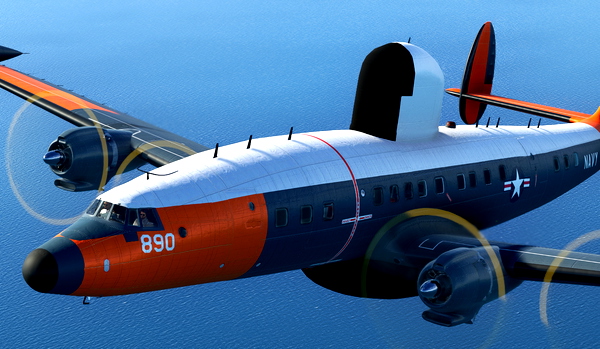 EC-121K US Navy 137890 PMTC | 1970 - for Microsoft Flight Simulator
