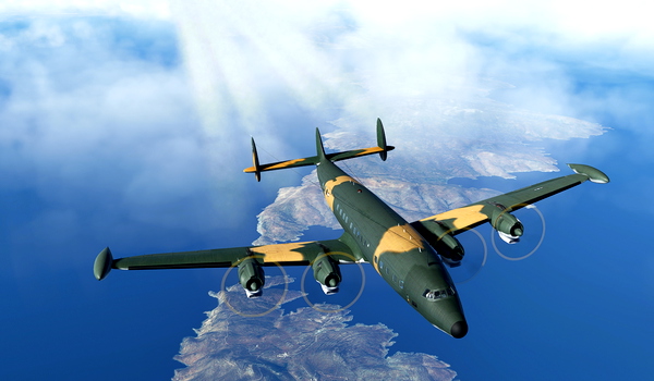 EC-121R Batcat 67-21478 | 1970 - for Microsoft Flight Simulator