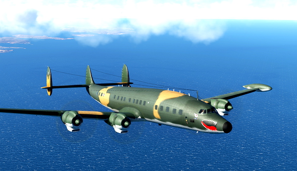 EC-121R Batcat 67-21498 | 1970 - for Microsoft Flight Simulator