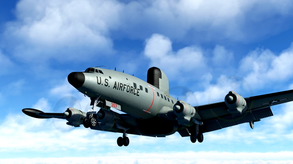 EC-121T Warning Star USAF 42307 | 1978 - for Microsoft Flight Simulator