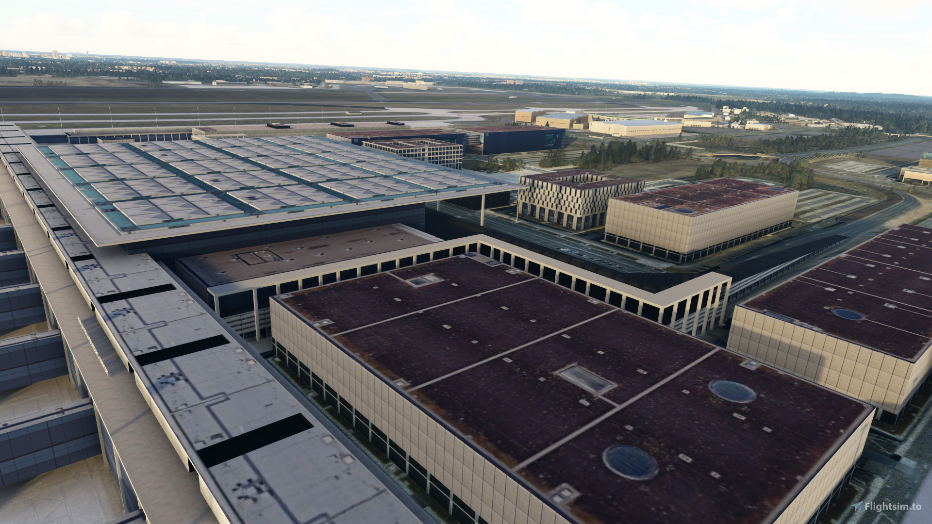 EDDB - Berlin Brandenburg Airport For Microsoft Flight Simulator | MSFS