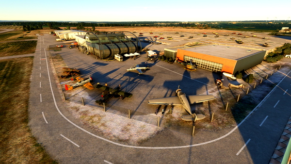 EDLP Paderborn-Lippstadt Airport Quax Hangardays - for Microsoft Flight Simulator