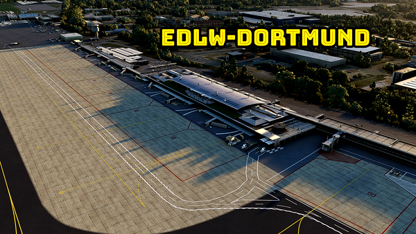 EDLW- Dortmund Regional - for Microsoft Flight Simulator