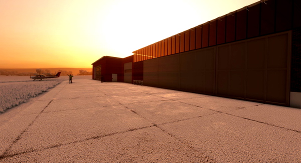EDNE Flugplatz Erbach - for Microsoft Flight Simulator