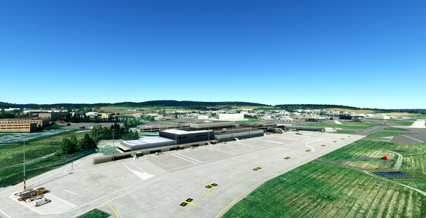 EGPD Aberdeen (Dyce) Airport - for Microsoft Flight Simulator