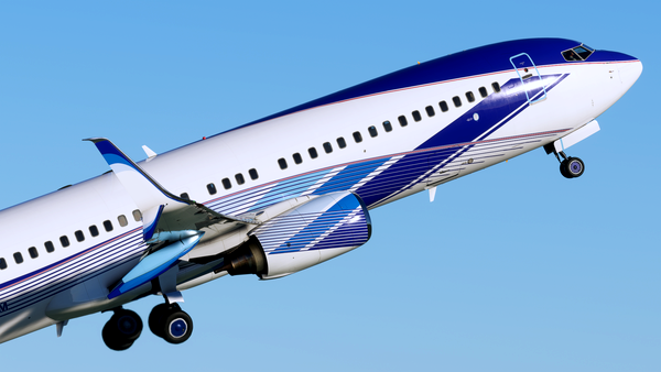 EIE Eagle Holdings N737M - PMDG 737BBJ2 - for Microsoft Flight Simulator