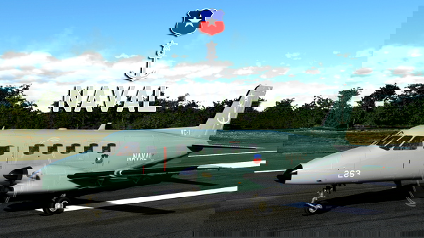 EMB110-P1 Bandeirante Chilean Navy 263 VC1 - for Microsoft Flight Simulator