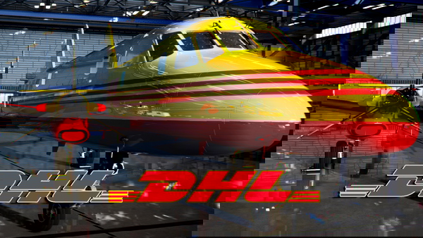 EMB110-P1 Freight Bandeirante DHL "C-CTJA" (Fictional) - for Microsoft Flight Simulator