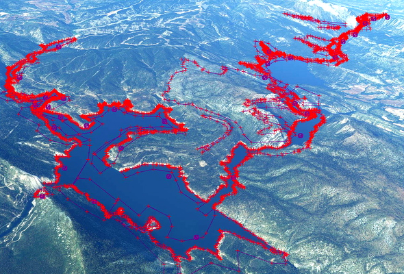 Embalse de Canelles improvments - for Microsoft Flight Simulator