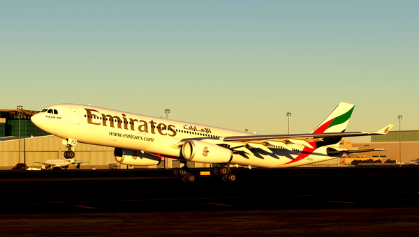 Emirates PMP A330-300 - 8K - for Microsoft Flight Simulator