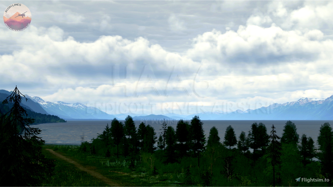 Endicott River Airstrip, 4AA6, Alaska, USA for Microsoft Flight