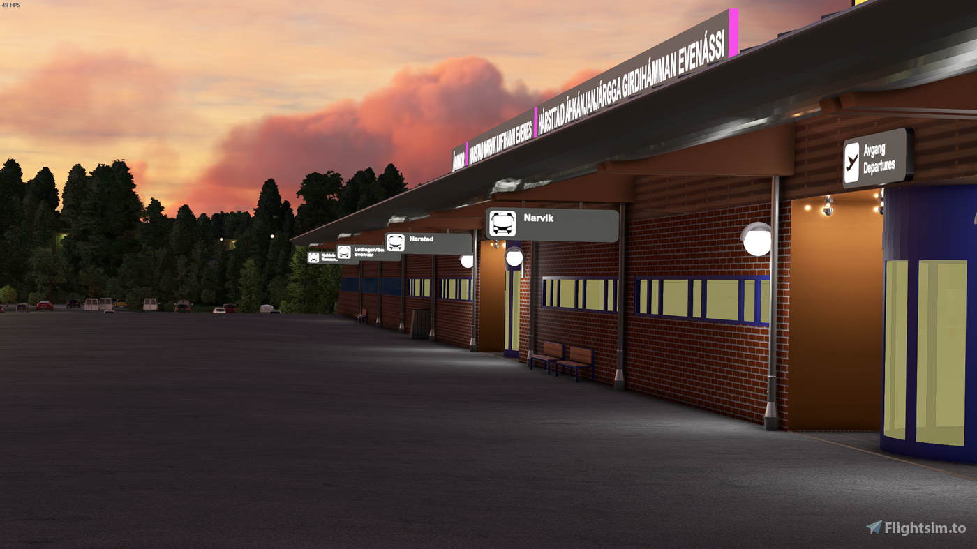 ENEV Harstad Narvik Evenes Airport For Microsoft Flight Simulator MSFS ENEV Harstad Narvik Evenes Airport For Microsoft Flight Simulator MSFS