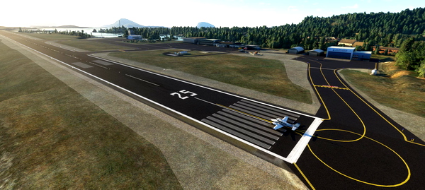 ENFL Floro Airport, Norway - for Microsoft Flight Simulator