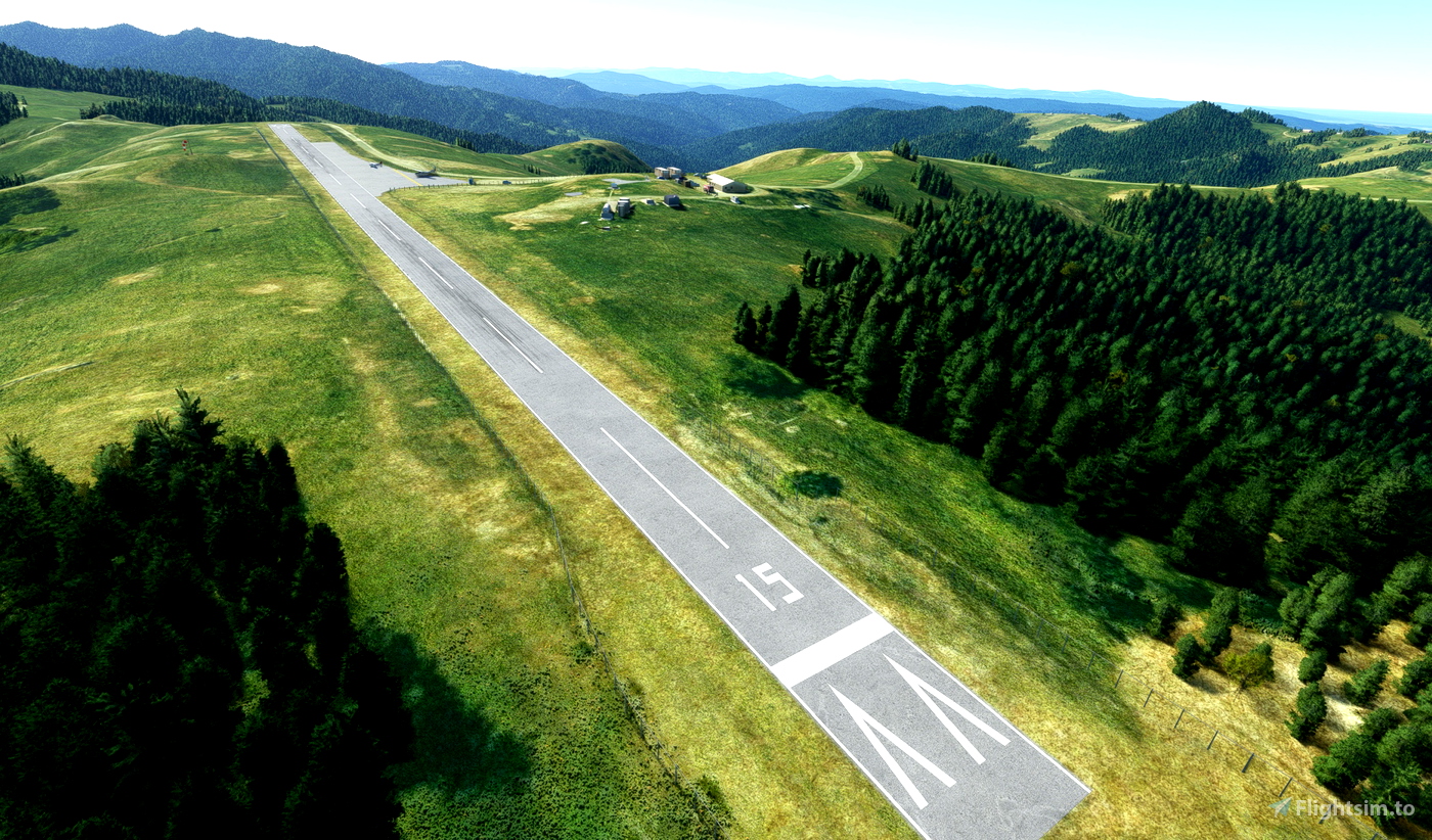 O19 Kneeland airport, Eureka CA for Microsoft Flight Simulator MSFS