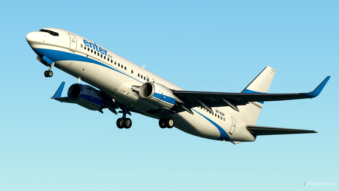 EnterAir 737-800 Fleet for Microsoft Flight Simulator | MSFS