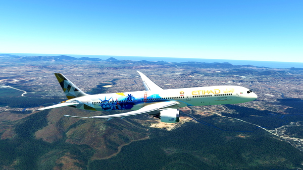 ETIHAD USA A6-BLE 787-10 - for Microsoft Flight Simulator