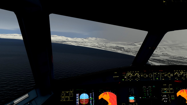 Extremely windy and snowy! (LTCI) - for Microsoft Flight Simulator