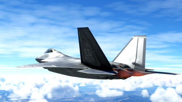 F-22A 411th Flight Test Squadron - for Microsoft Flight Simulator