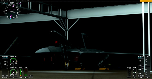 F-22A Arizona Balloon Buster - for Microsoft Flight Simulator
