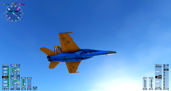 F/A-18 111FS - for Microsoft Flight Simulator
