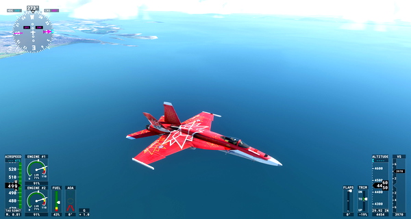 F/A-18 Canada 150 Livery - for Microsoft Flight Simulator