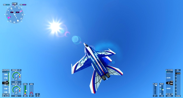 F/A-18 Norad 60th Livery - for Microsoft Flight Simulator