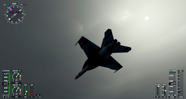 F/A-18 Thunderbird Livery - for Microsoft Flight Simulator