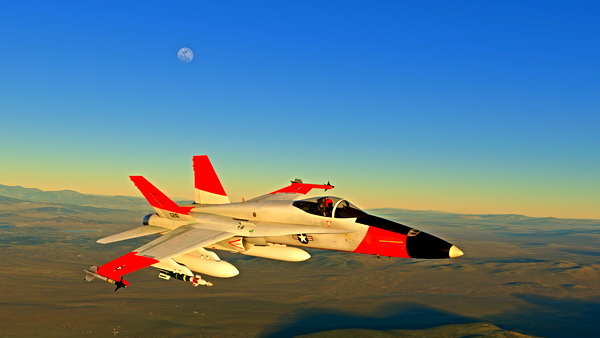 F/A-18C NAWS China Lake Livery - for Microsoft Flight Simulator